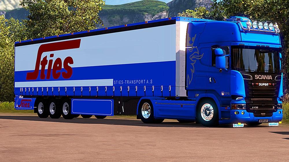 SCHMITZ STIES TRAILER | ETS2 mods | Euro truck simulator 2 mods ...