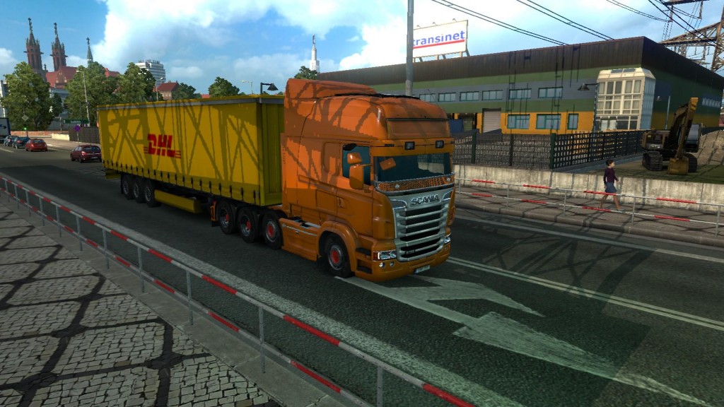 DHL TRAILER + 6 NEW CARGOES 1.21 - ETS2 mods download