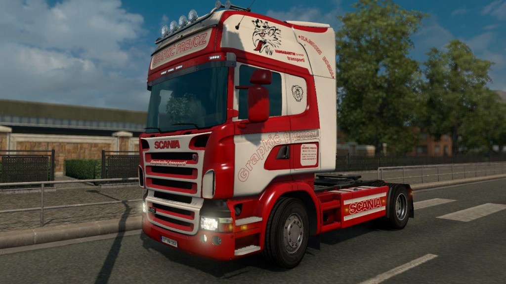 Grapkic prevoz BIH-SCANIA RJL skin - ETS2 mods | Euro truck simulator 2 ...