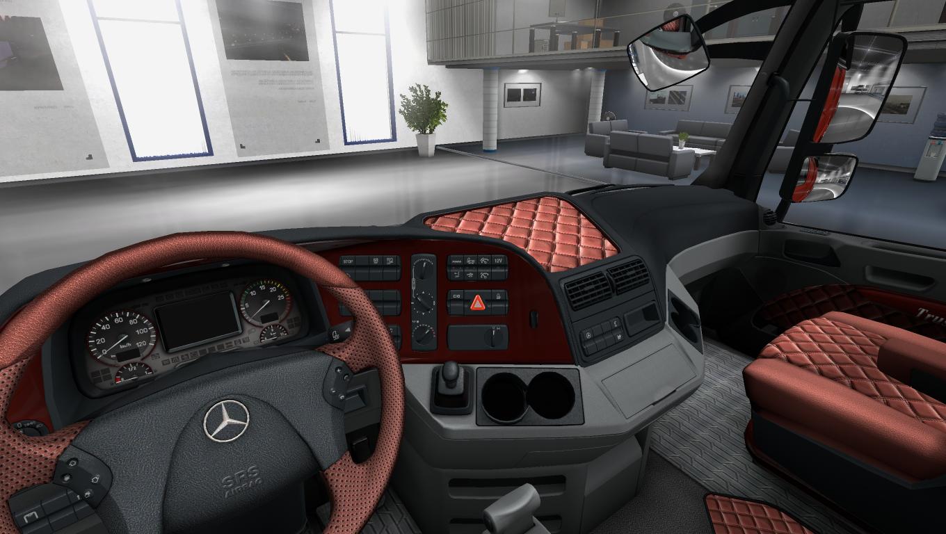 Mercedes Actros Mp3 Paint Interior 1 22 X Ets2 Mods Euro