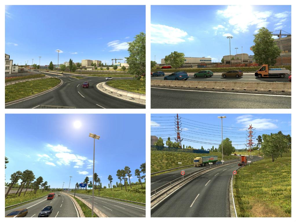 Weather mod by Piva for 1.22  ETS2 mods  Euro truck simulator 2 mods