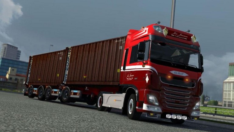 Daf Xf Euro 6 By Ohaha Jos Janssen Skin Ets2 Mods Euro Truck Simulator 2 Mods Ets2modslt 4269