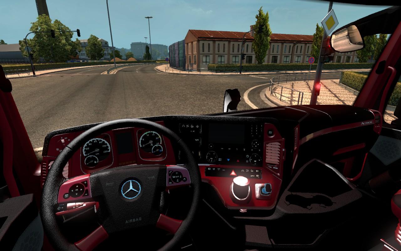 Mercedes Mp4 Black Red Interior 1 22 Ets2 Mods Euro