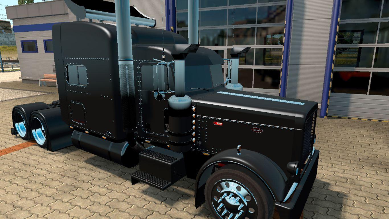 Peterbilt 389 Black Interior 1 22 Ets2 Mods Euro Truck
