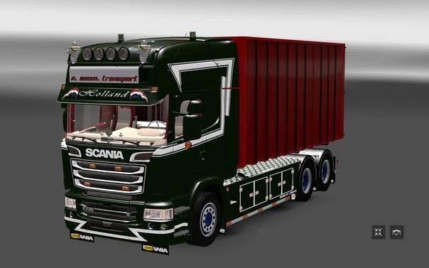 Download Scania R730 A.A.V.D Holland Style MOD for Euro Truck Simulator 2 🚗