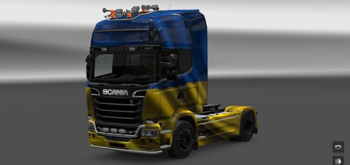 STIES SKIN FOR RJL'S SCANIA 4 SERIES FOR 1.26.X - ETS2 mods | Euro ...