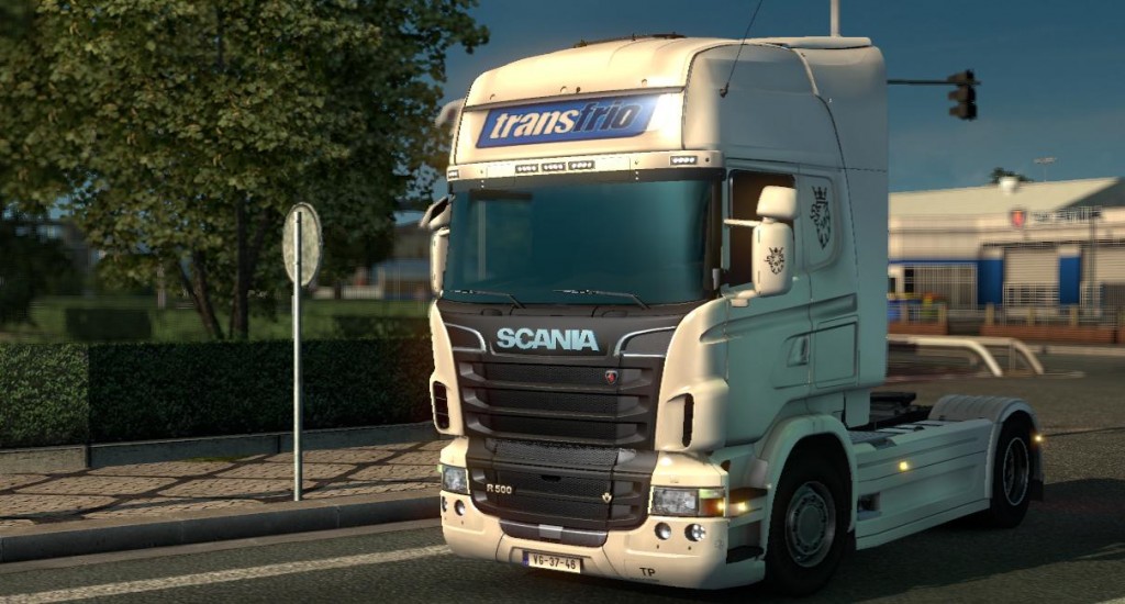 SCANIA RJL TRANSFRIO WHITE SKIN V4.0 - ETS2 mods | Euro truck simulator ...