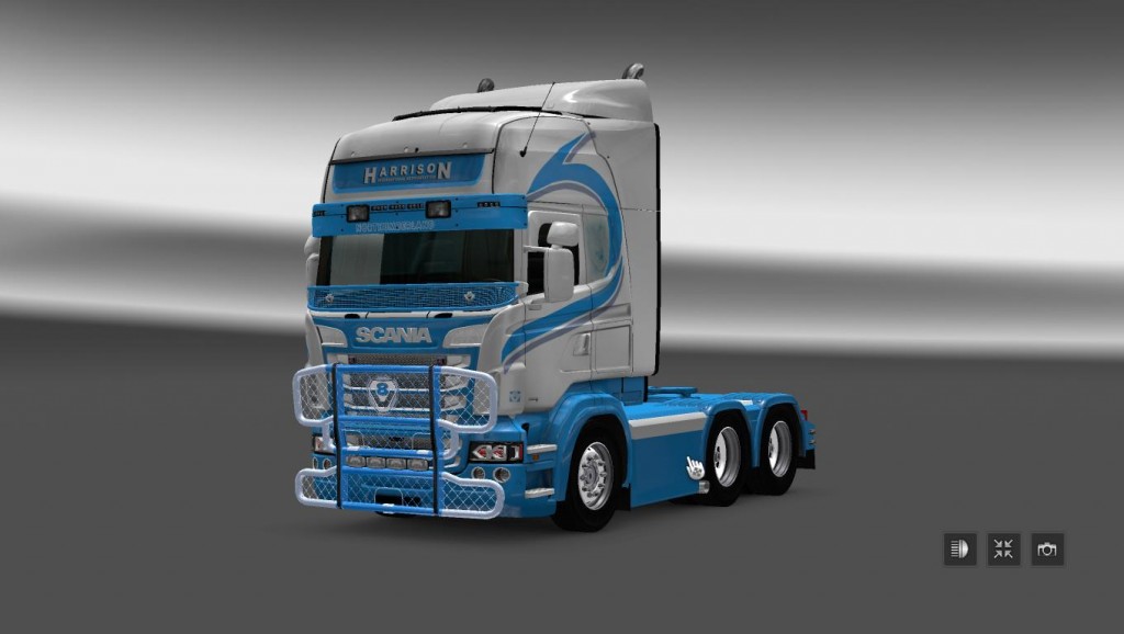 SCANIA RS RJL HARRISON SKIN - ETS2 mods download