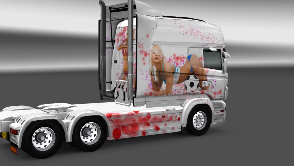 Scania Rs Rjl Longline Beautiful Girls Skin Ets2 Mods Euro Truck Simulator 2 Mods Ets2modslt
