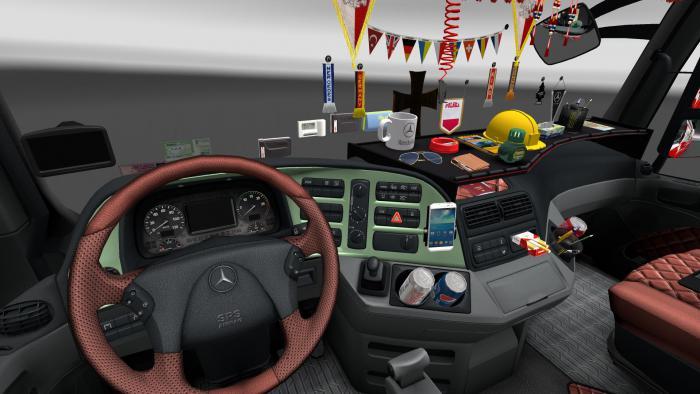 TUNING FOR THE MERCEDES MP3 1.22 ETS2 mods Euro truck