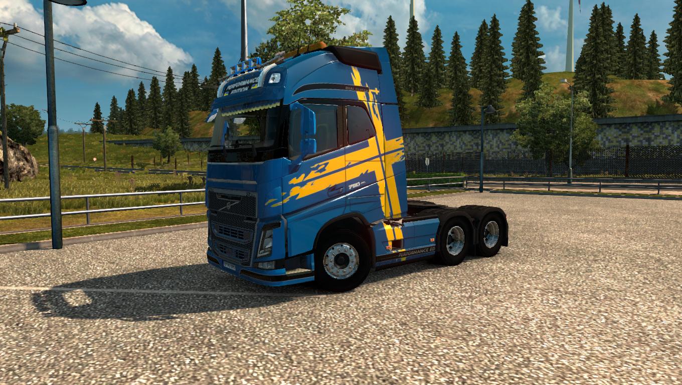VOLVO FH 2012 PERFOMANCE EDITION SKIN ETS2 mods Euro