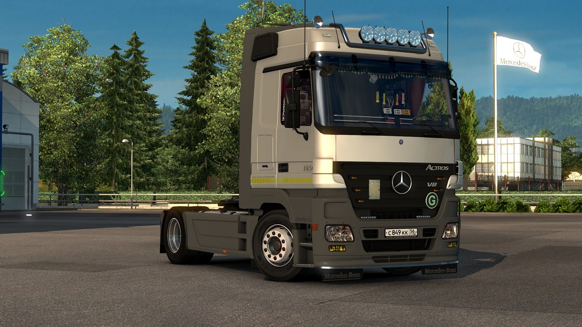 Euro truck simulator 2 1.48. Мерседес Актрос мп2 етс2. Mercedes Benz Actros mp2 ets2. Етс 2 Мерседес Актрос 6 евро. Мерседес 1832 для етс.