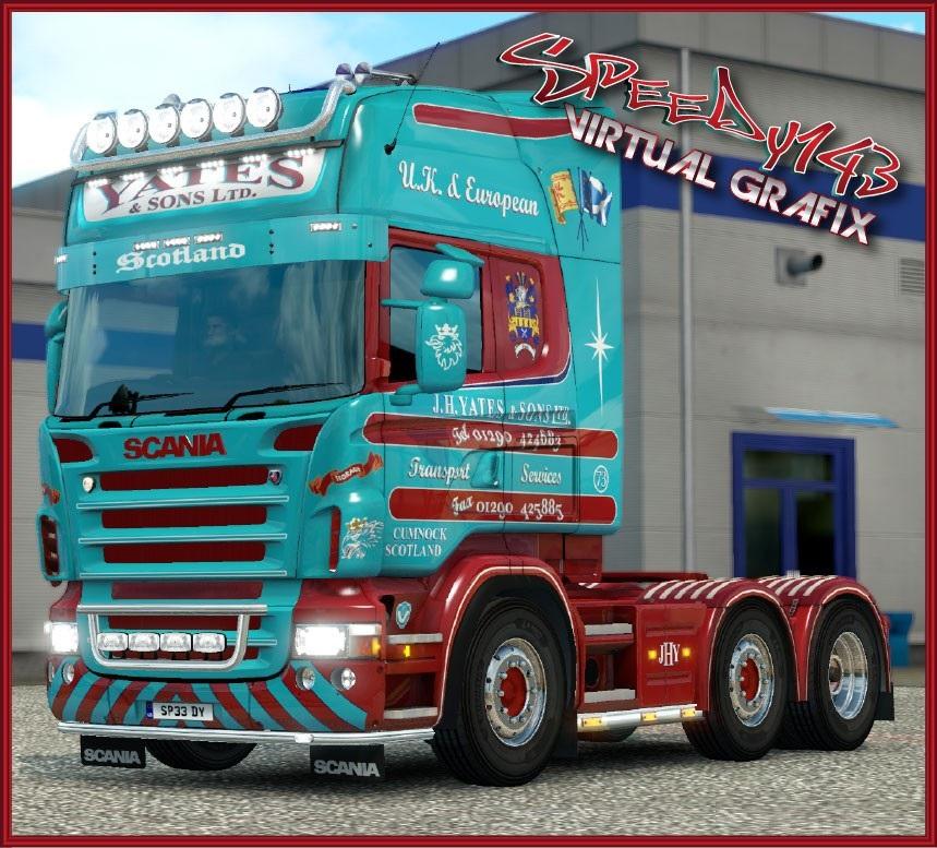 Scania Rjl Skin Pack By Speedy143 Ets2 Mods Euro Truck Simulator 2 Mods Ets2modslt 4573
