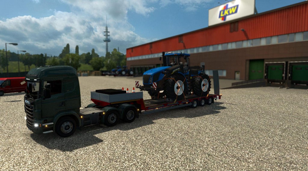 SINGLE TRAILER - NEW HOLLAND T9560 V1.0 - ETS2 mods | Euro truck ...