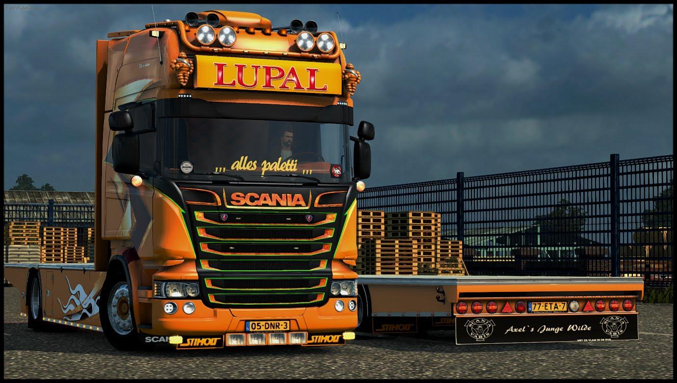 Scania Lupal Edition Trailer Sound V10 For 123x Ets2 Mods