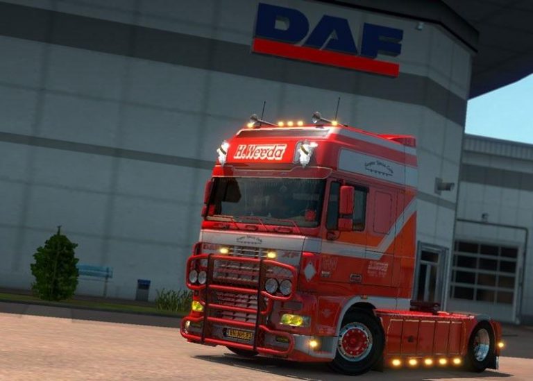 DAF XF 95 H.WEEDA - ETS2 mods download