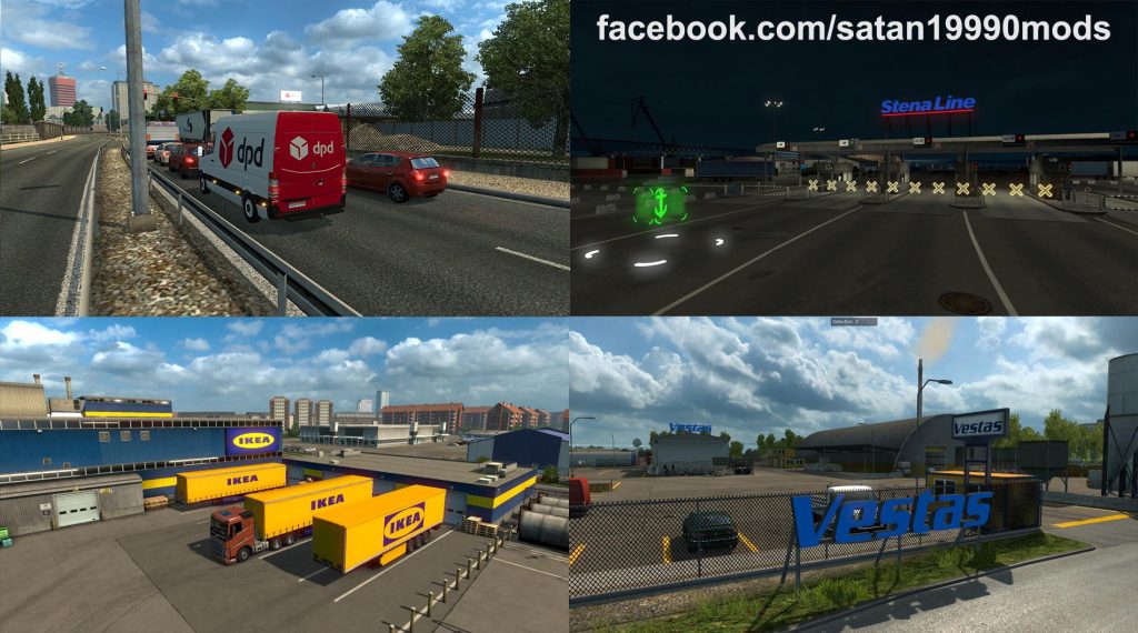 REAL COMPANY LOGO V2.4.3 - ETS2 mods | Euro truck simulator 2 mods ...