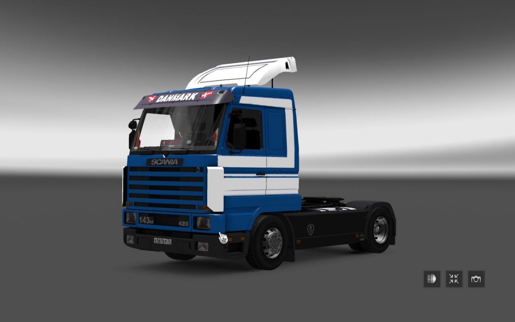 SCANIA 143 + TRAILER SHMITZ ETS2 mods Euro truck