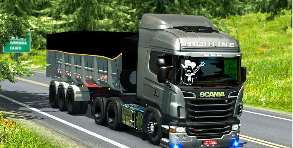 SCANIA EDIT MOD BR-BRASIL | ETS2 mods | Euro truck simulator 2 mods