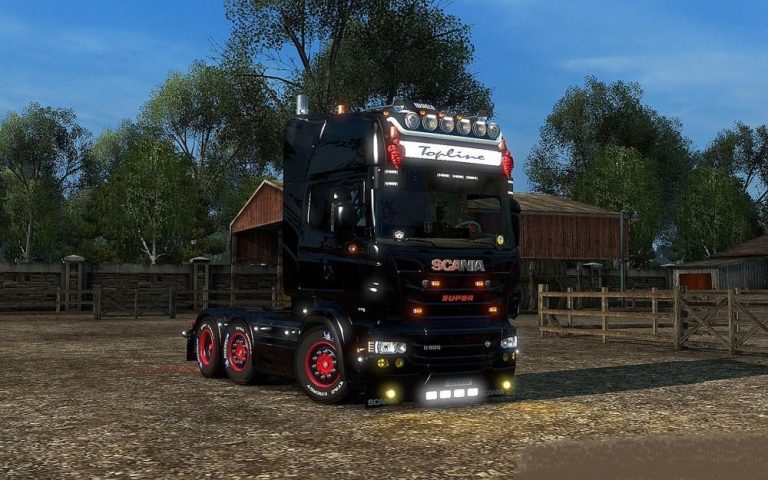 SCANIA RJL LIGHTBOX 1.24 ETS2 mods Euro truck simulator 2 mods