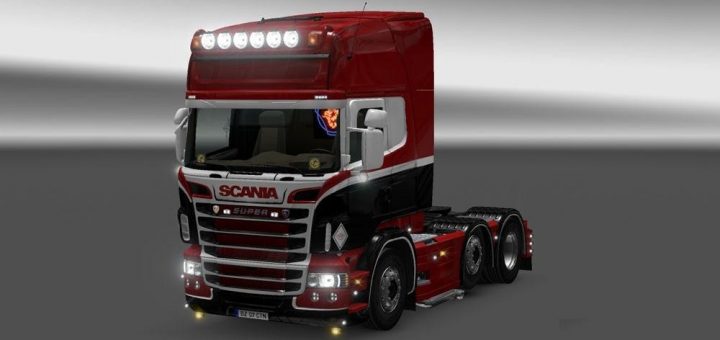 Scania RJL Anders Lauritzen Ex Morten Skov Skin - ETS2 mods | Euro ...