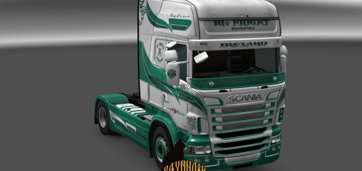 Scania Sneepels Kit Skin Lightbox Wheels For Rjl Ets Mods Euro Truck Simulator