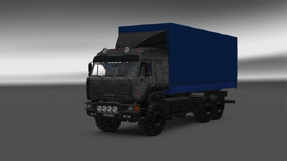 Камаз слушать. КАМАЗ 5350 Euro Truck. КАМАЗ 5350 для етс 2. КАМАЗ-5350 Euro Truck Simulator 2. КАМАЗ 64 26.