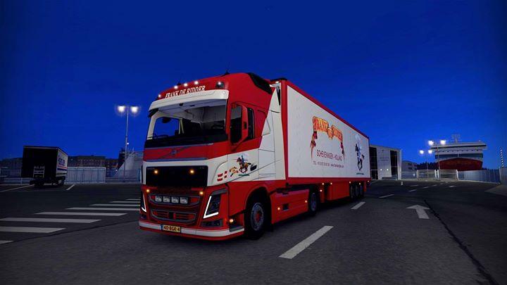 Volvo FH5 + Trailer Frank de Ridder