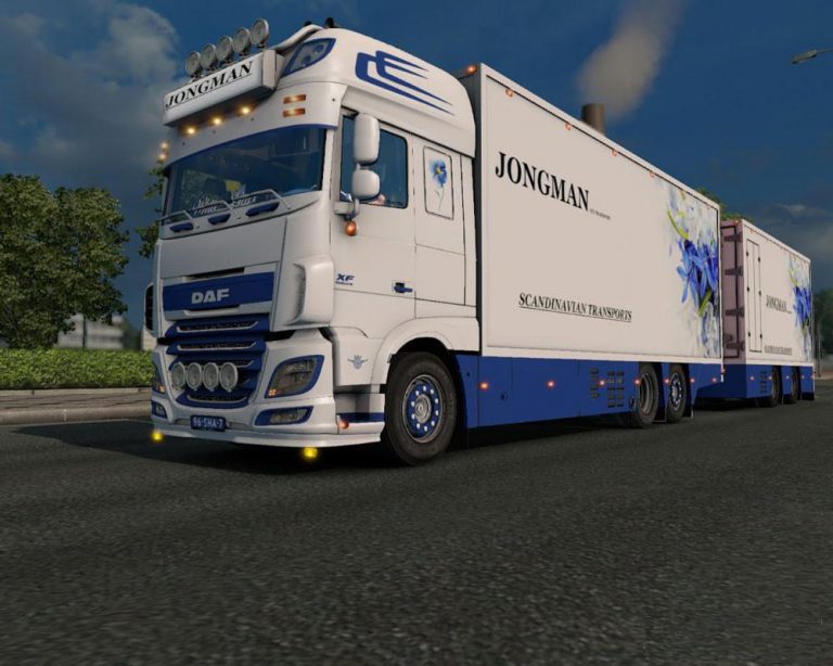 DAF FLOWER SHUTTLE V1.25 - ETS2 mods | Euro truck simulator 2 mods ...