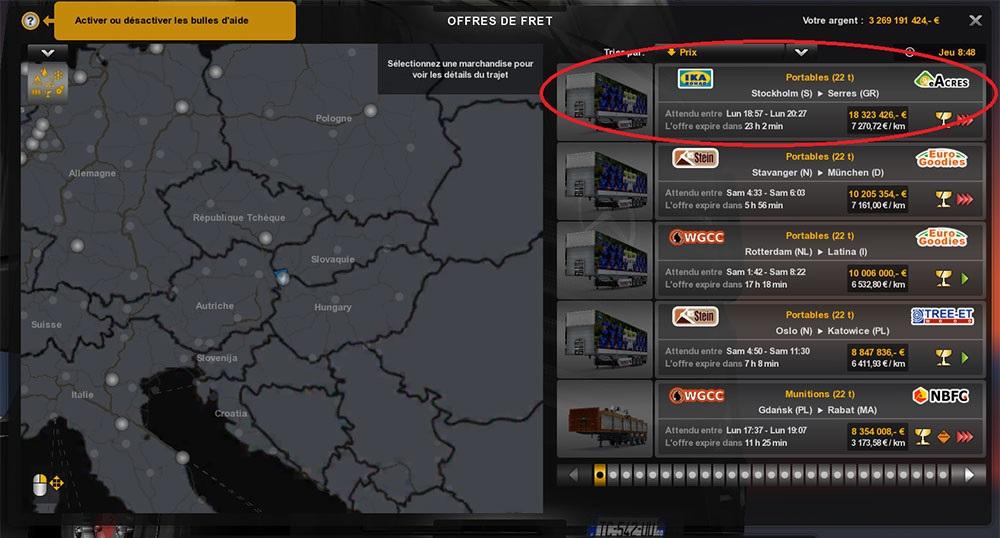 Ultra Game Cheat V2 1 1 25 Updated Ets2 Mods Euro Truck Simulator 2 Mods Ets2mods Lt