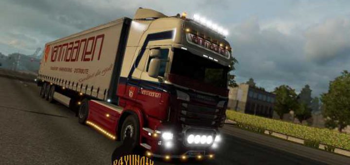 Ronny Ceusters Scania S low roof - ETS2 mods | Euro truck simulator 2 ...