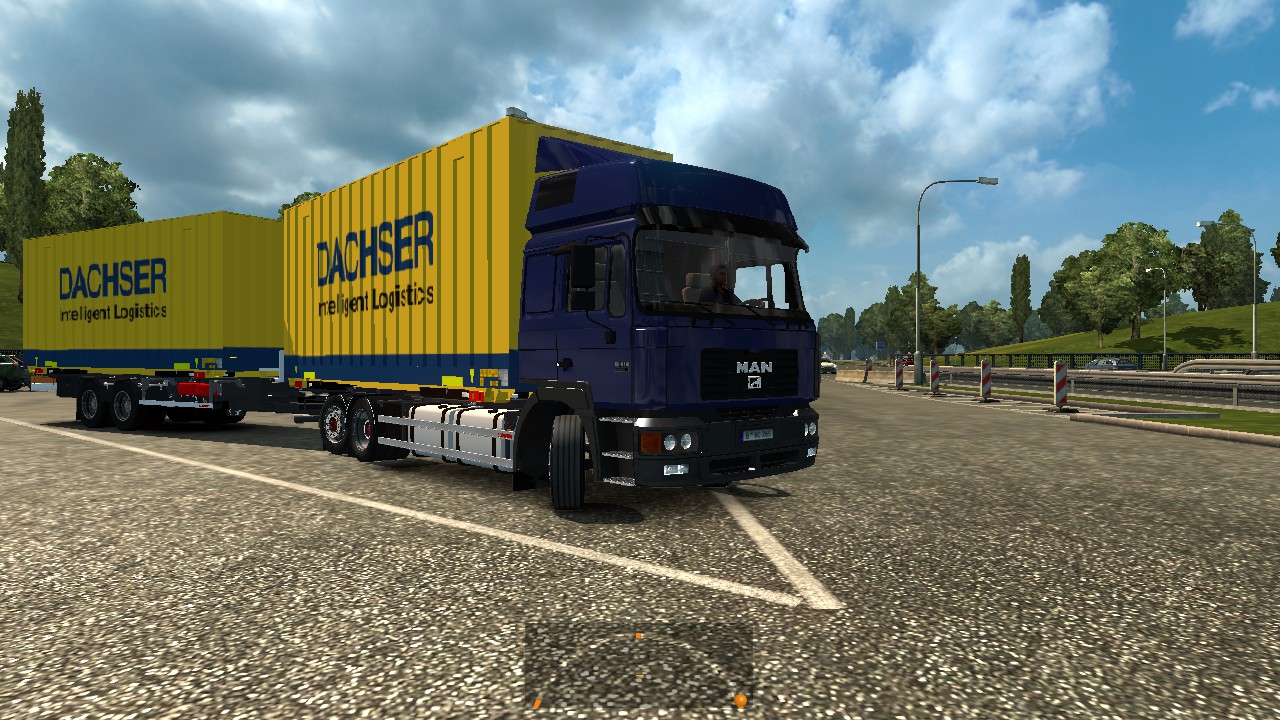 Man F2000 Dachser BDF ETS2 mods Euro truck simulator 2 mods