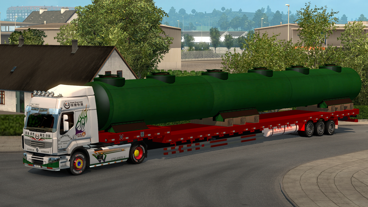 17.5 m classic Semi Trailer - ETS2 mods | Euro truck simulator 2 mods ...