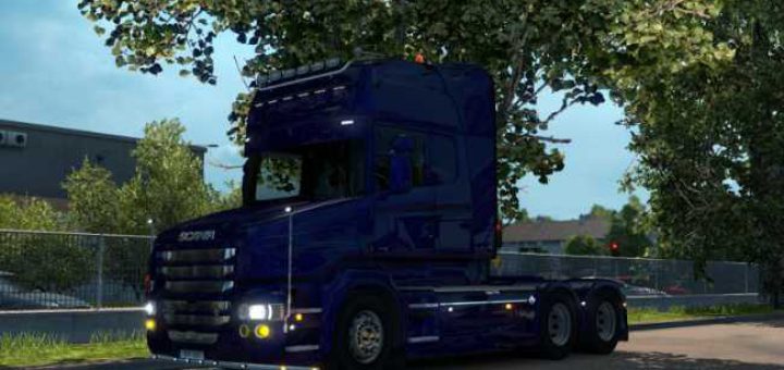 Scania S Blue Pluche Interior Danish Style V X Ets Mods Euro Truck Simulator Mods