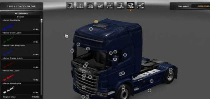 Mirror Antenna v1.4 - ETS2 mods | Euro truck simulator 2 mods - ETS2MODS.LT