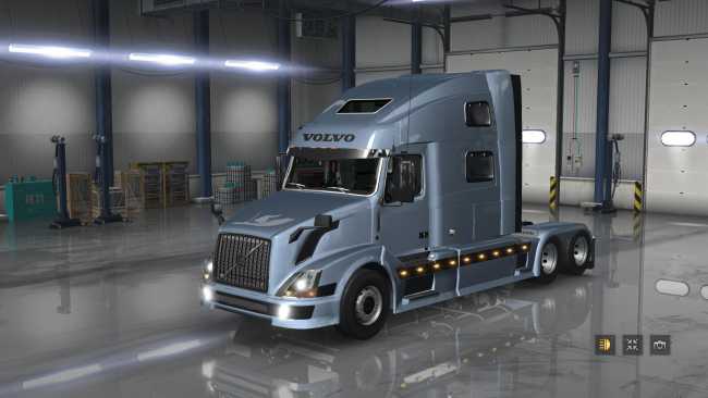 Volvo Vnl 780 Truck Shop V3 0 1 27 Ets2 Mods Euro