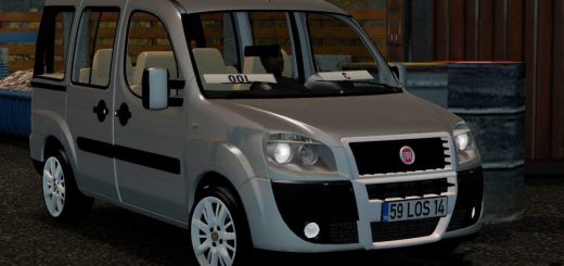 Fiat Doblo D4 V1R50 1.39 - Ets2 Mods | Euro Truck Simulator 2 Mods - Ets2Mods.lt