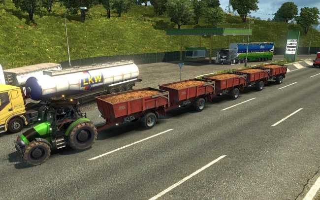 TRAFFIC TRACTORS ETS2 V1.27 | ETS2 mods | Euro truck simulator 2 mods ...