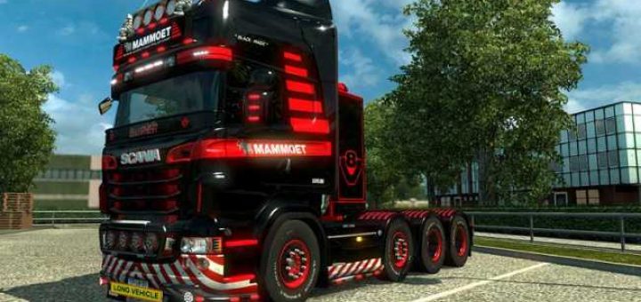 Scania PWT Thermo 5s Tandem+trailer+lightbox - ETS2 mods | Euro truck ...