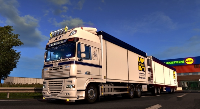 Kraker Tandem Addon for 50k DAF & RJL Scania v1.1 (1.28.x) - ETS2 mods ...