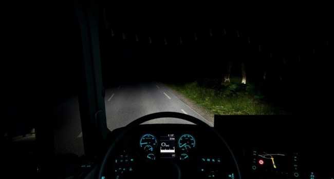 Scania Rjl Cmi Blue Dashboard Light V1 1 1 28 X Ets2