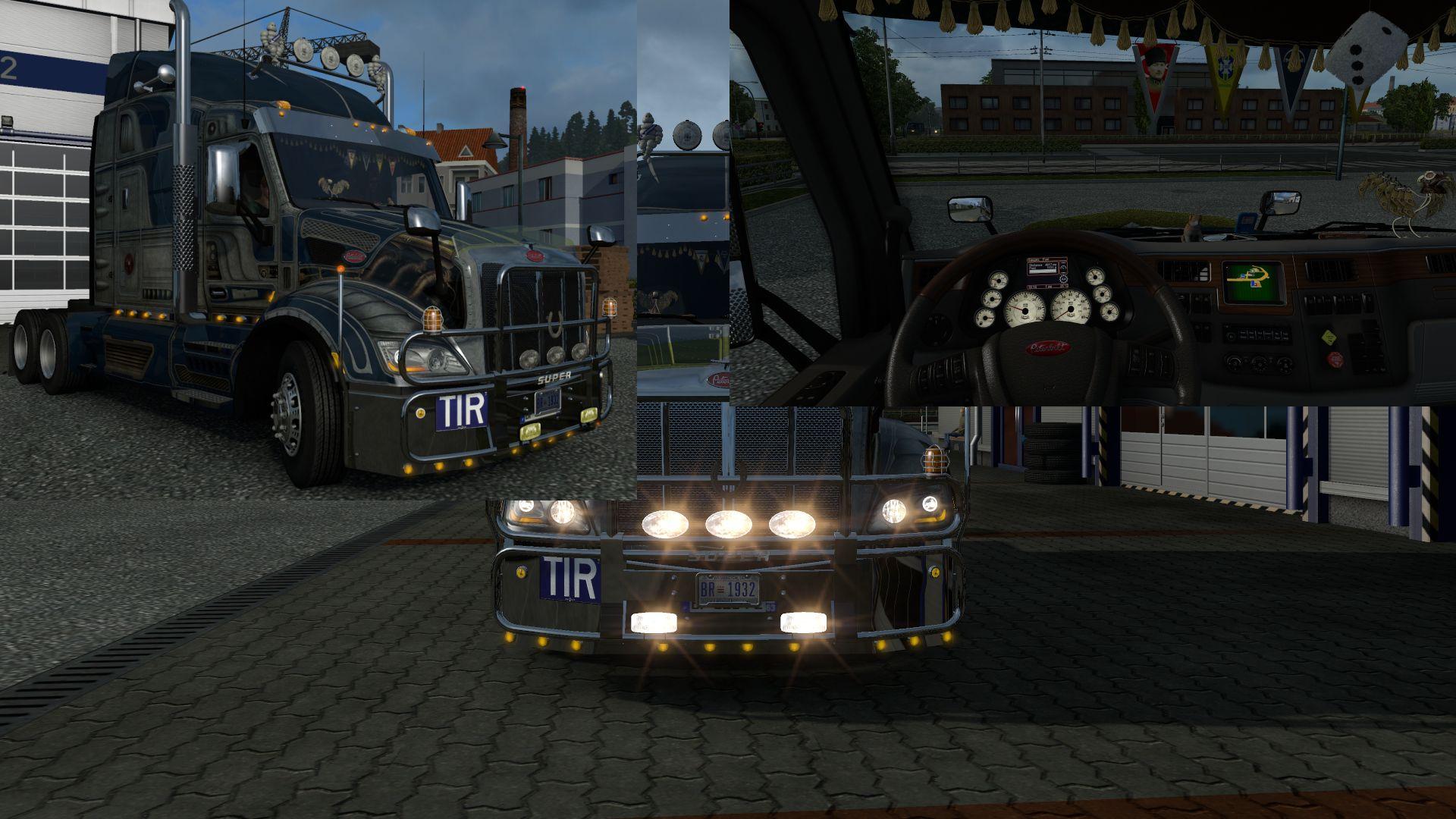 Tuning mod. Петербилт для етс 2. Peterbilt 579 для етс 2. Peterbilt 579 ATS. Peterbilt 579 Tuning.