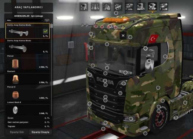 AIR HORNS MOD PACKAGE FOR ALL TRUCKS - ETS2 mods