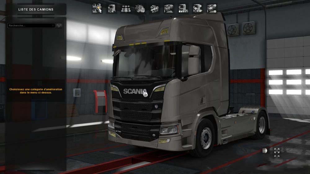 Yellow Light Scania Next - Ets2 Mods 