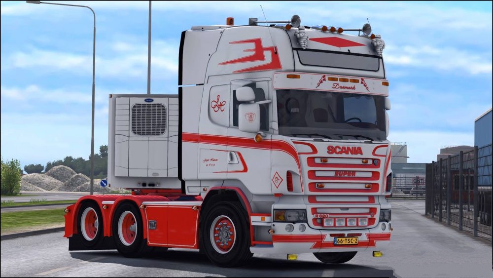 Scania R620 Jesper Hansen (1.30.x) | ETS2 mods | Euro truck simulator 2 ...