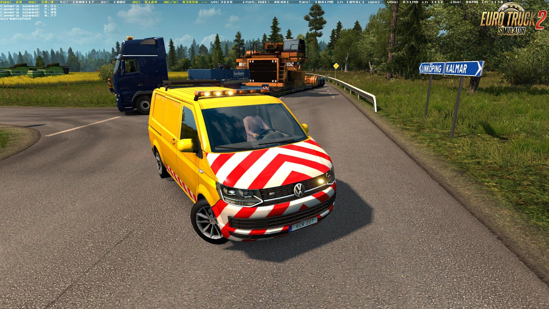 euro truck simulator cars