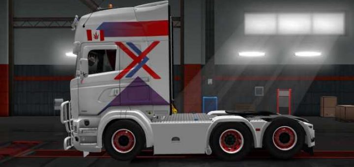 JQ VAN DER MEER SKIN FOR SCANIA NG 1.33.X - ETS2 mods | Euro truck ...