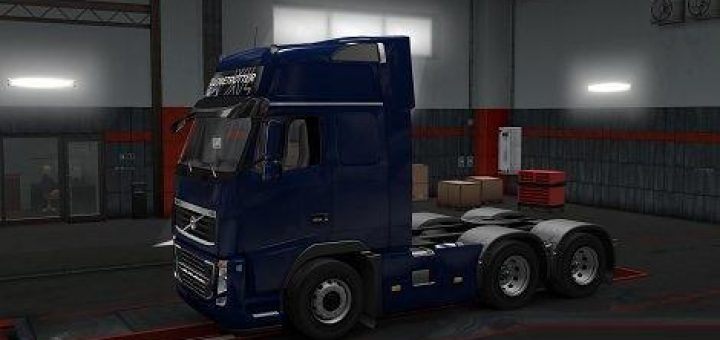 Volvo fh16 6x4 шасси