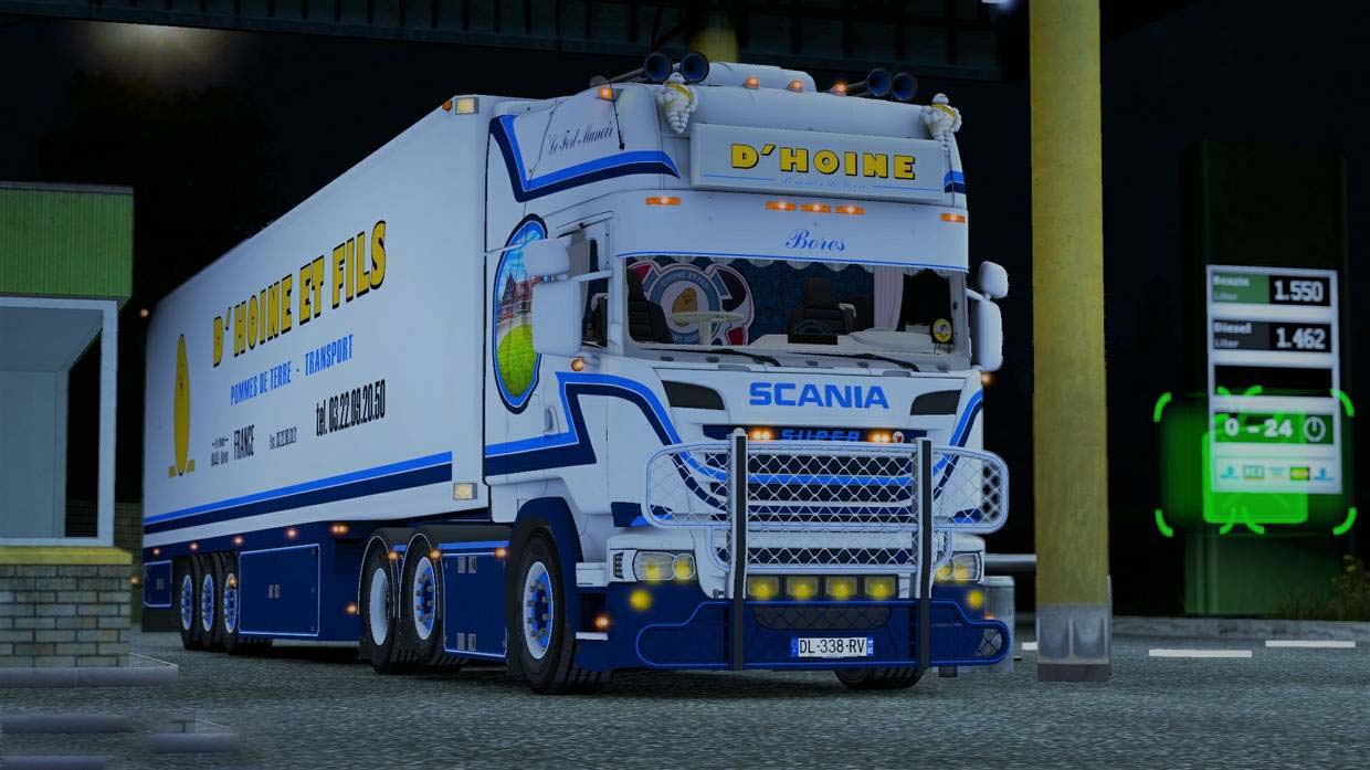 Scania DHoine - ETS2 mods | Euro truck simulator 2 mods - ETS2MODS.LT