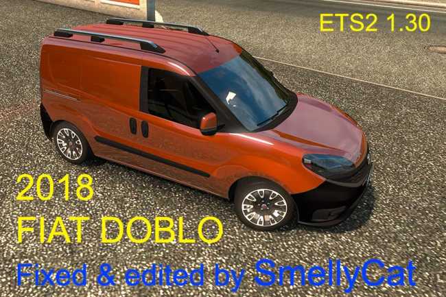 Fiat Doblo 2018 Fixed & Edited 1.30.X - Ets2 Mods | Euro Truck Simulator 2 Mods - Ets2Mods.lt
